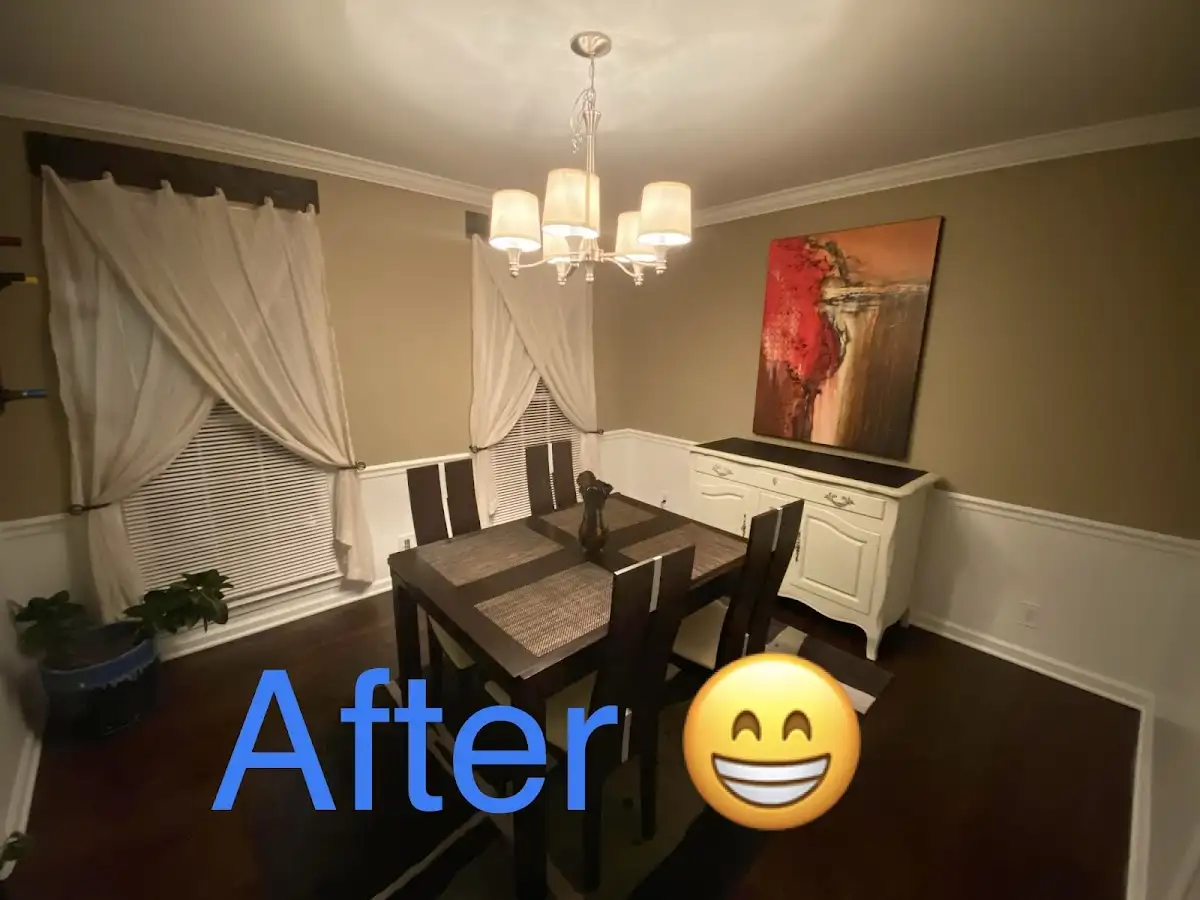 Professional dining room restoration after water damage in Chestnuthill