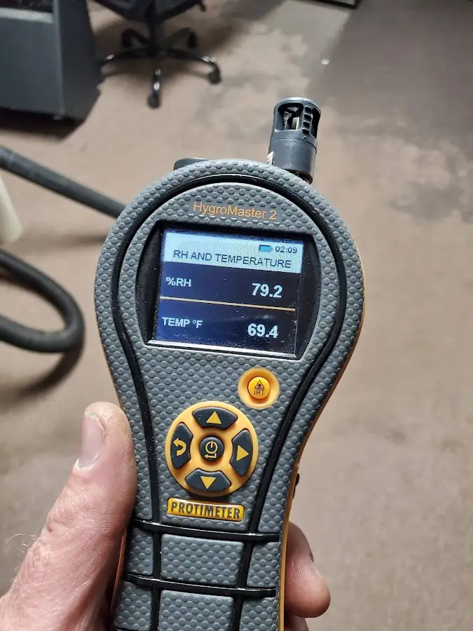 Moisture meter humidity assessment for Fire & Smoke Damage Restoration in Chestnuthill